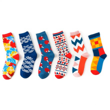 women  crew socks girls tube socks fashion high quality sublimation 3D printed socks